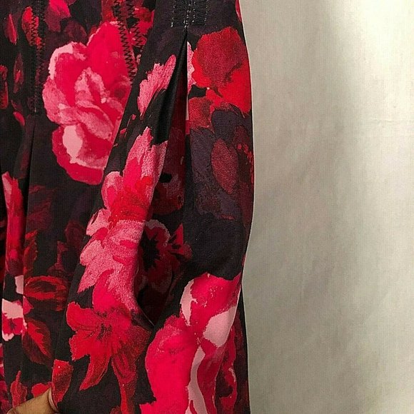GAP Floral Inverted Pleats A-Line Mini Skirt 4 - Picture 5 of 12
